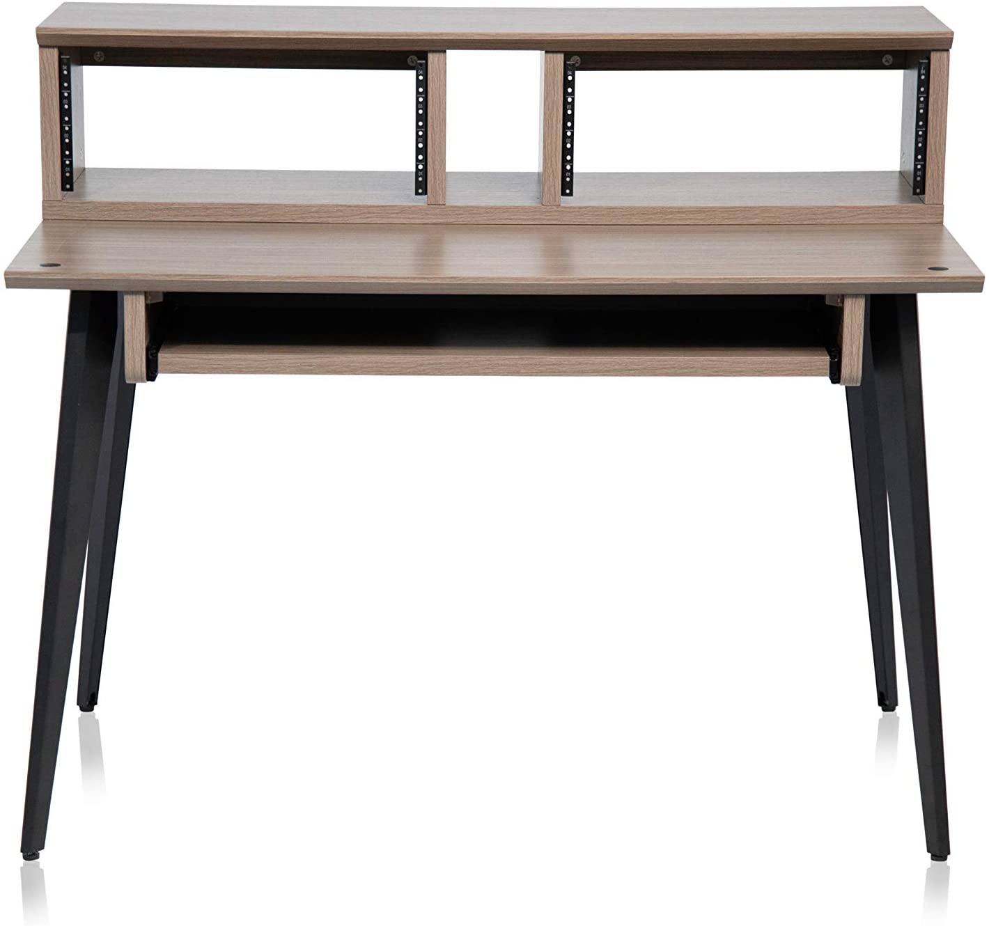 Gator GFW-ELITEDESK-GRY Elite Furniture Series Main Desk - Driftwood Grey Finish