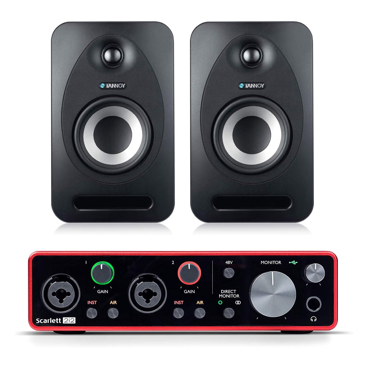 Scarlett best sale 2i2 subwoofer