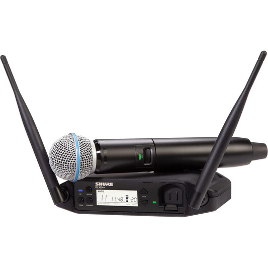 Shure GLXD24+/B58-Z3 Shure Wireless System with Beta 58 Microphone