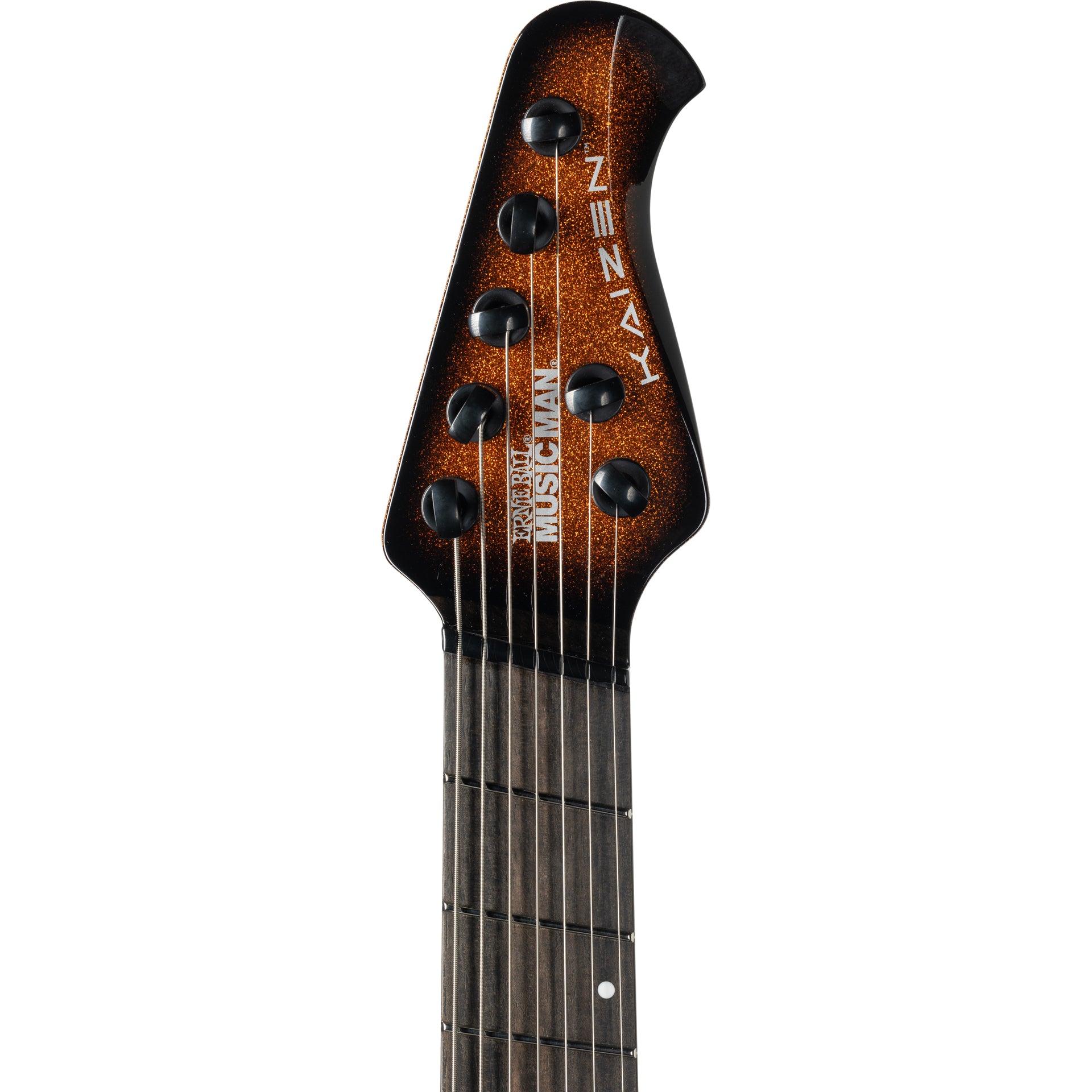 Ernie Ball Music Man Kaizen 7 String Electric Guitar - Ember Burst