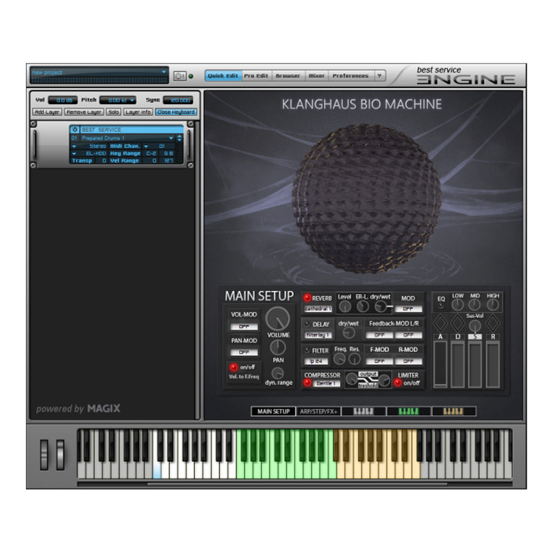 Best Service Klanghaus Bio Machine Virtual Instrument