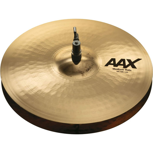 Sabian AAX Medium Hi-Hat Cymbals - 14”