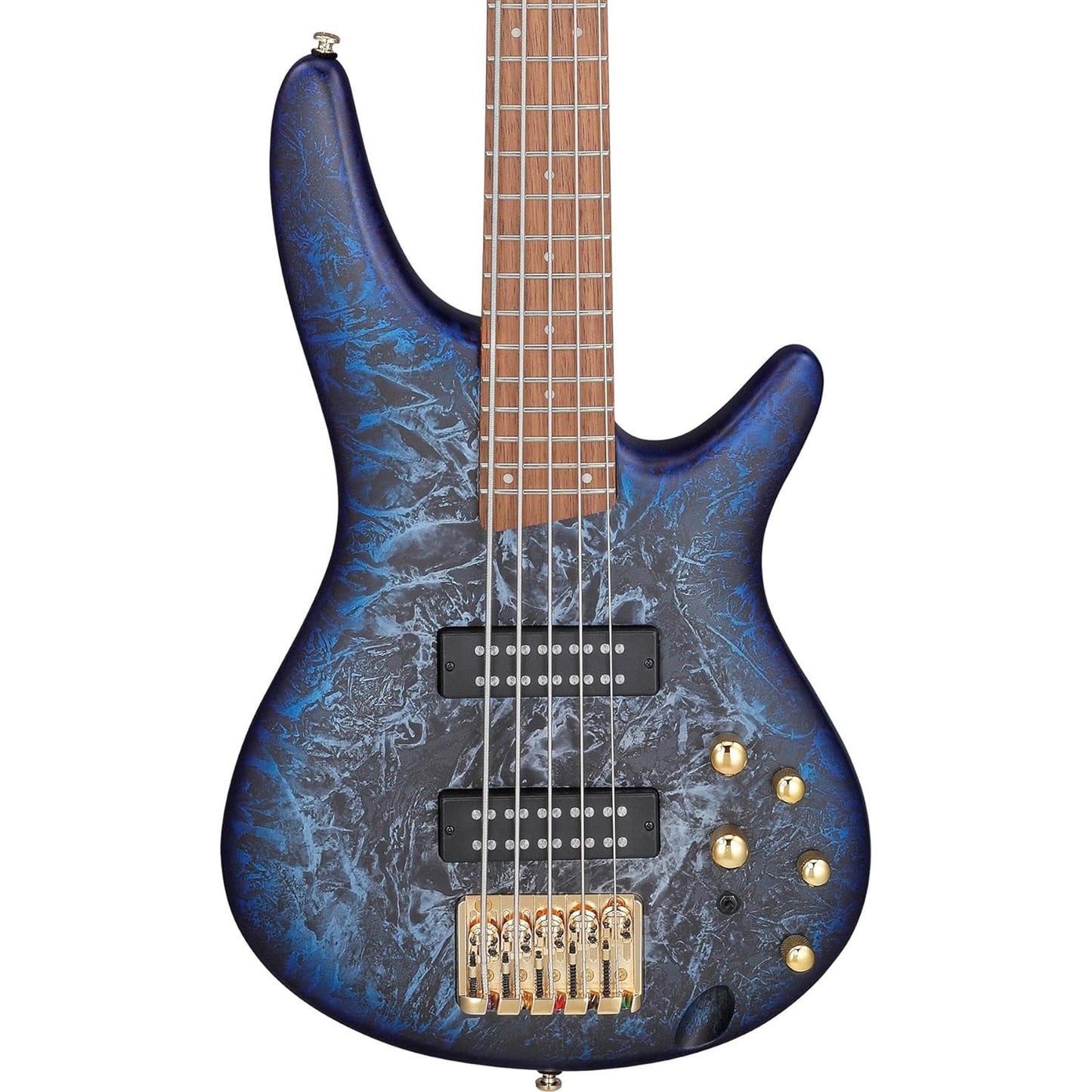 Ibanez SR305EDXCZM SR Standard 4-String Electric Bass, Cosmic Blue Frozen Matte