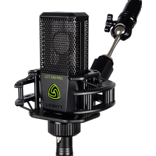 Lewitt LCT-240 Pro Value Pack Microphone Bundle with Shock Mount