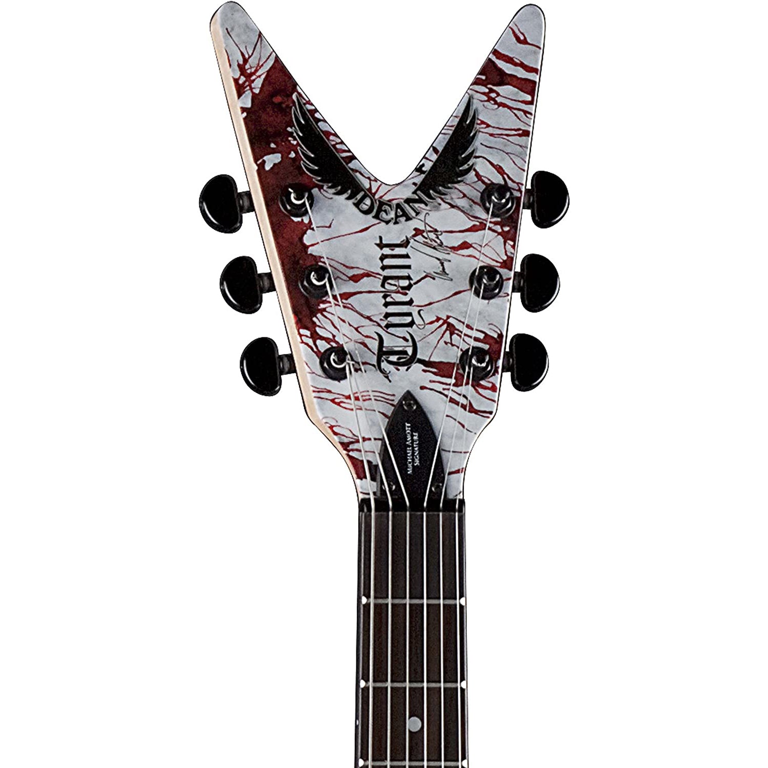 Dean Guitars Michael Amott Tyrant X Splatter Electric Guitar