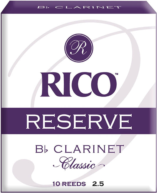 Rico Reserve Classic Bb Clarinet 5-Pack 2.5 Strength