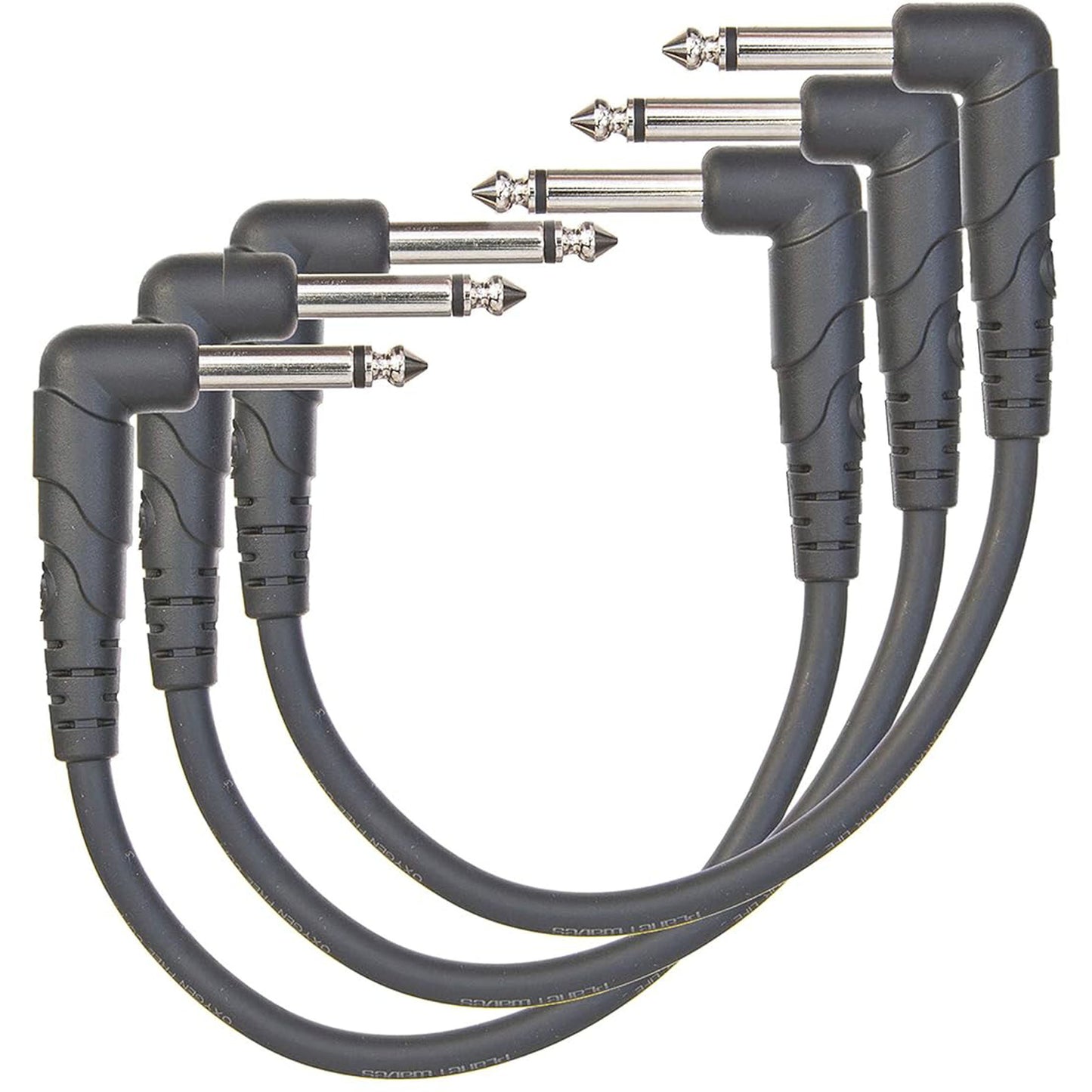 Planet Waves Classic Series Instrument Cable w/Right Angle Plug, 0.5 feet