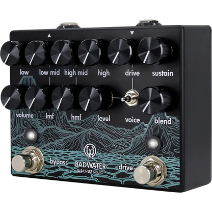 Walrus Audio Badwater Bass Preamp DI Pedal