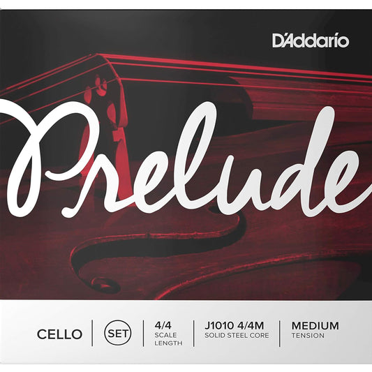 D'Addario J1010 Prelude Cello 4/4 Scale Medium Tension