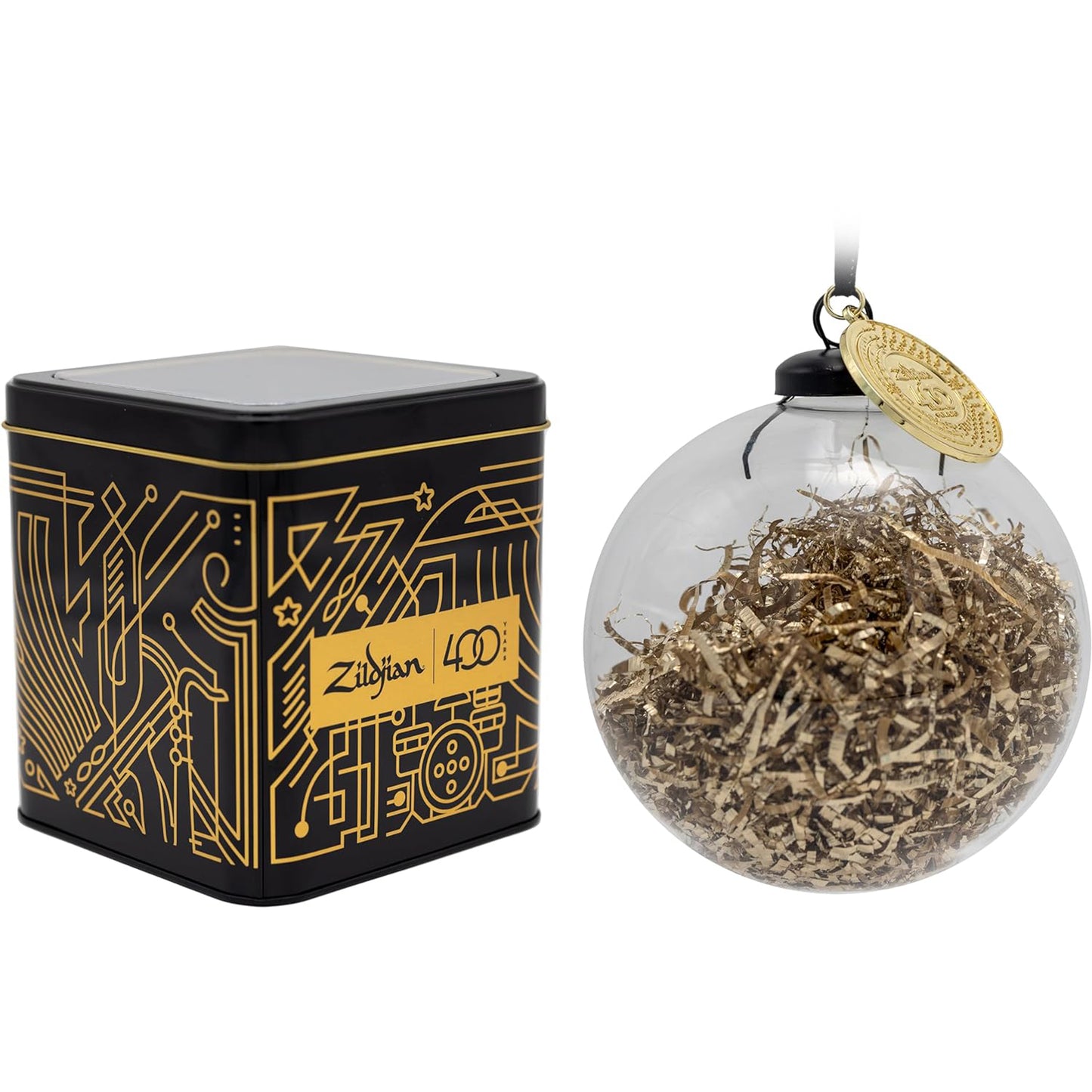 Zildjian Limited Edition 400th Anniversary Glass Ornament