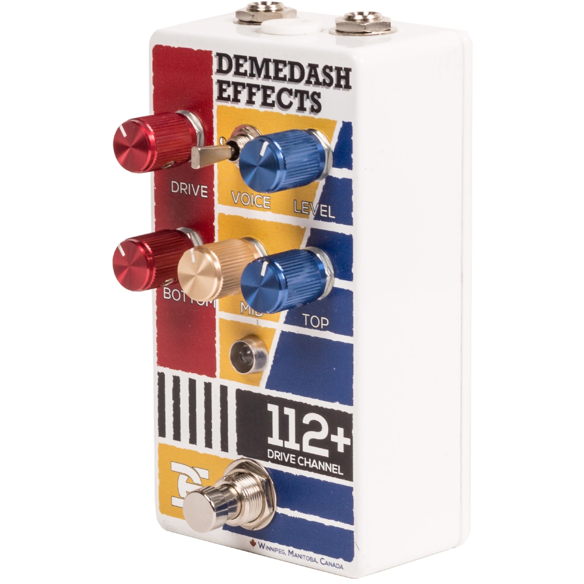 Demedash Effects 112+ Drive Channel Preamp Distortion Pedal – Alto