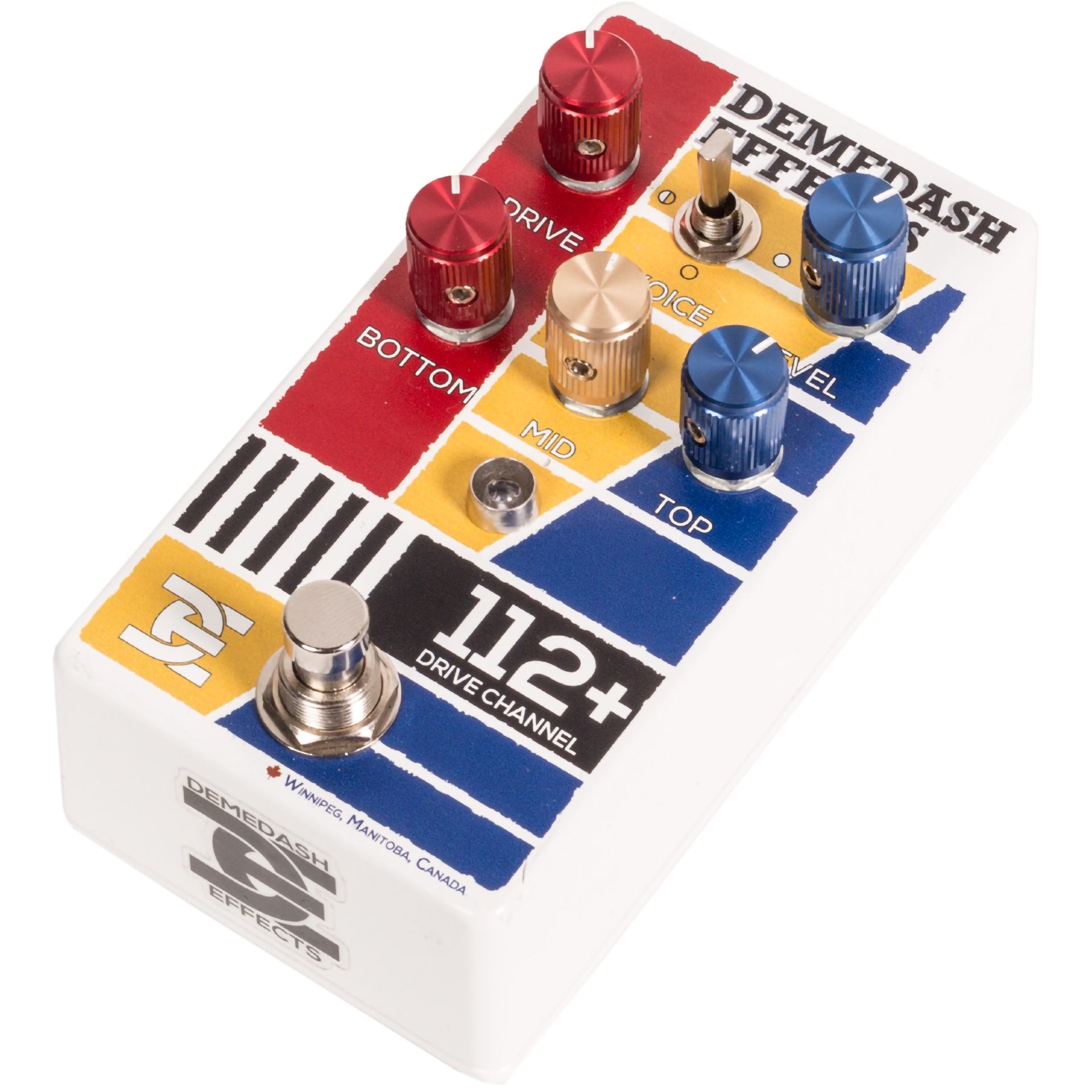 Demedash Effects 112+ Drive Channel Preamp Distortion Pedal