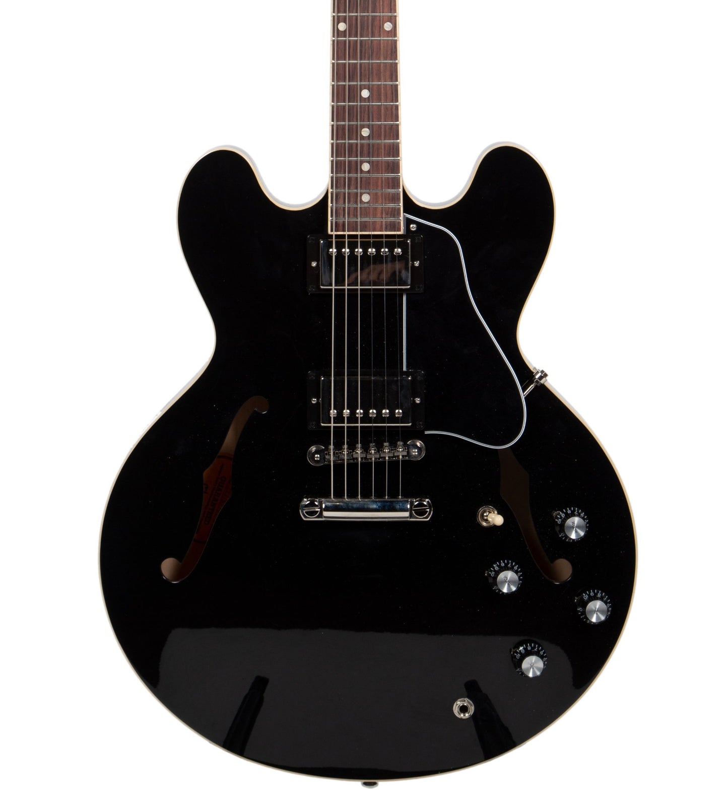 Gibson ES-335 Semi Hollow Electric Guitar in Vintage Ebony