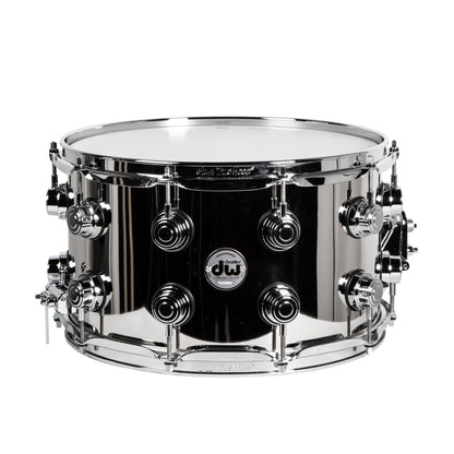 DW Collectors Series Nickel Over Brass Snare Drum - 8 x 14 - b stock -