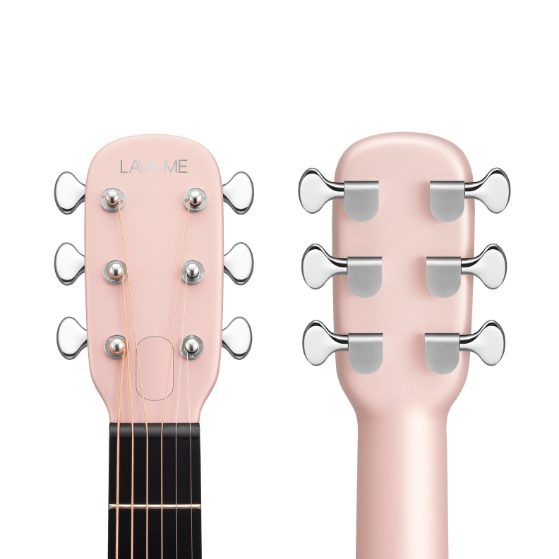 Lava Music ME 4 Carbon Fiber 38” Acoustic Electric Guitar - Pink