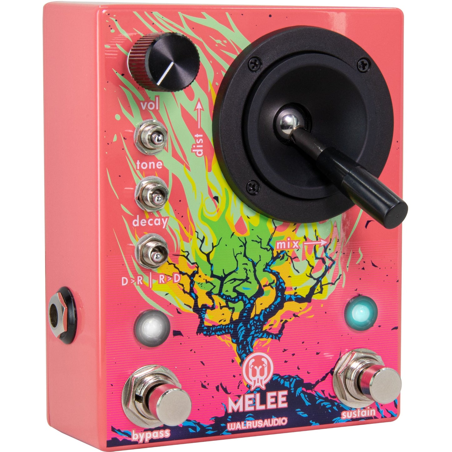 Walrus Audio Melee Wall of Noise Distortion and Reverb Pedal