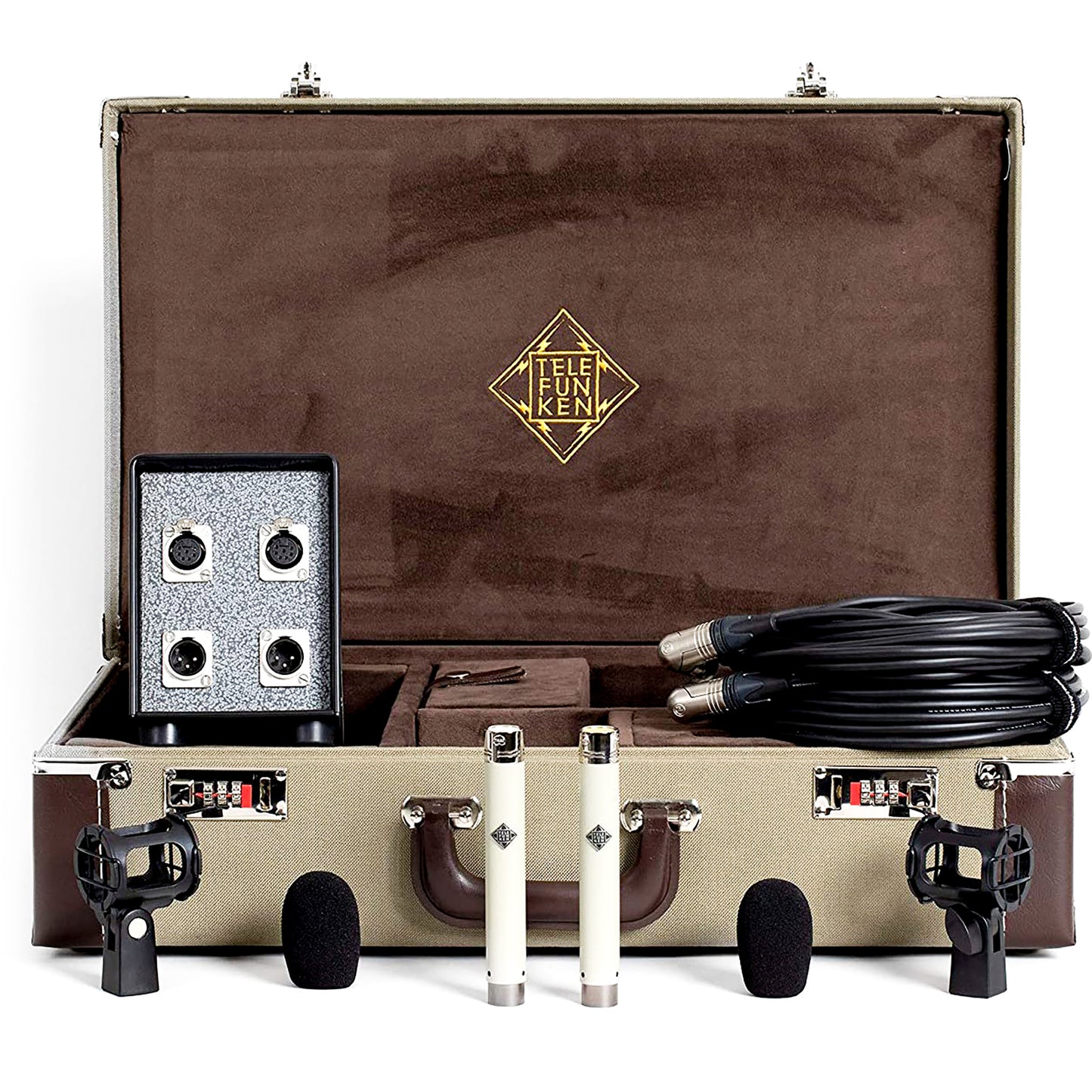 Telefunken ELA M 260 Cardioid Stereo Set Small Diaphragm Vacuum Tube Microphones