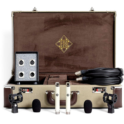 Telefunken ELA M 260 Cardioid Stereo Set Small Diaphragm Vacuum Tube Microphones