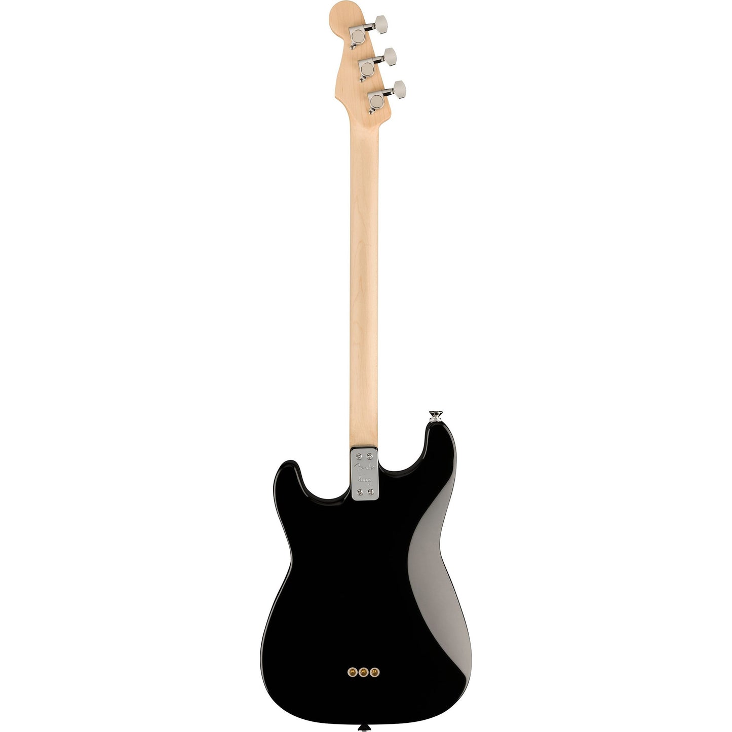 Fender X Loog Stratocaster 3-String Children's Guitar, Black