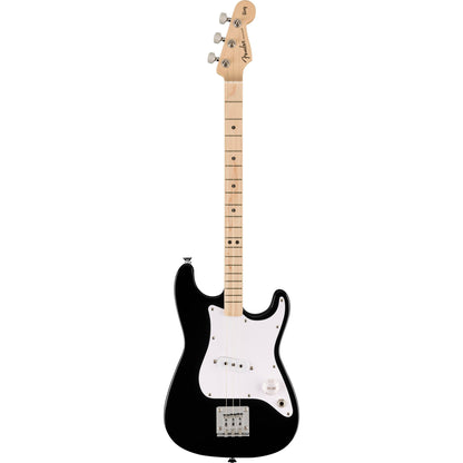 Fender X Loog Stratocaster 3-String Children's Guitar, Black