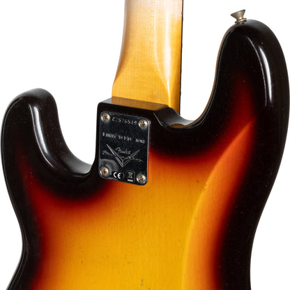 Fender Custom Shop F22 LTD ‘59 Precision Bass Journeyman - Chocolate 3-Tone Sunburst