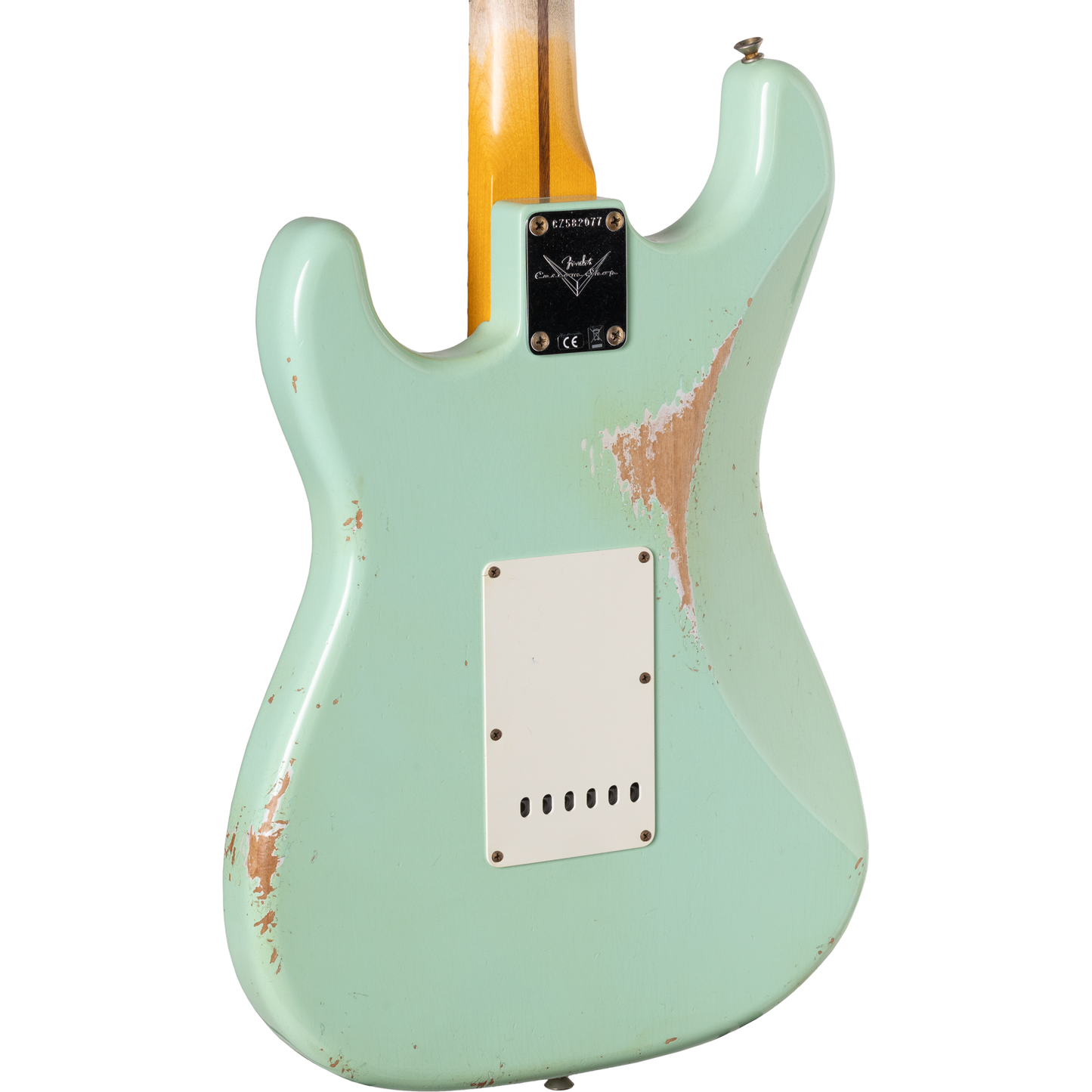 Fender Custom Shop 1957 Heavy Relic Stratocaster - Aged Surf Green