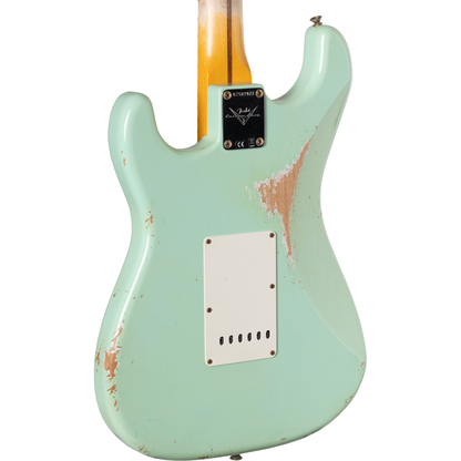 Fender Custom Shop 1957 Heavy Relic Stratocaster - Aged Surf Green