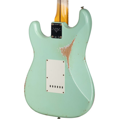 Fender Custom Shop 1957 Heavy Relic Stratocaster - Aged Surf Green