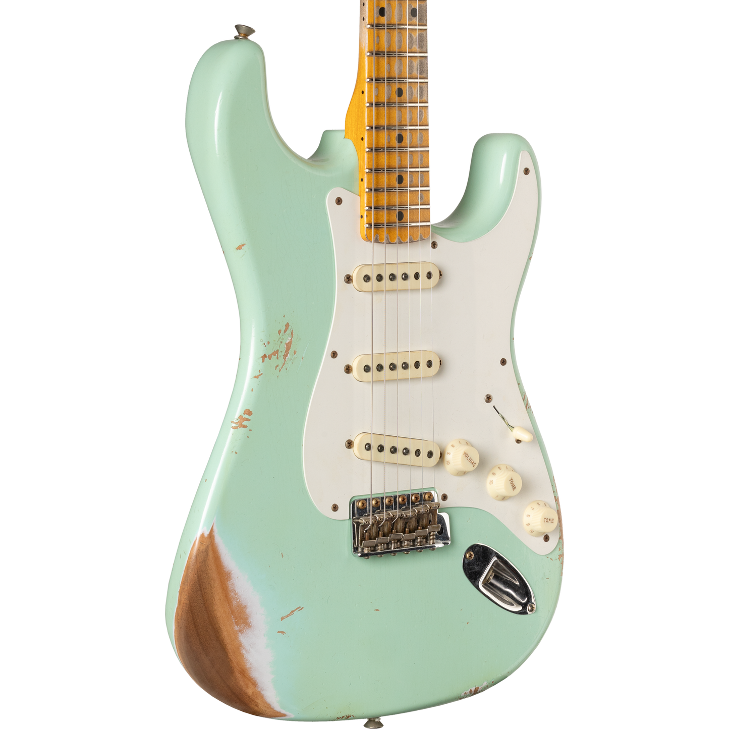 Fender Custom Shop 1957 Heavy Relic Stratocaster - Aged Surf Green