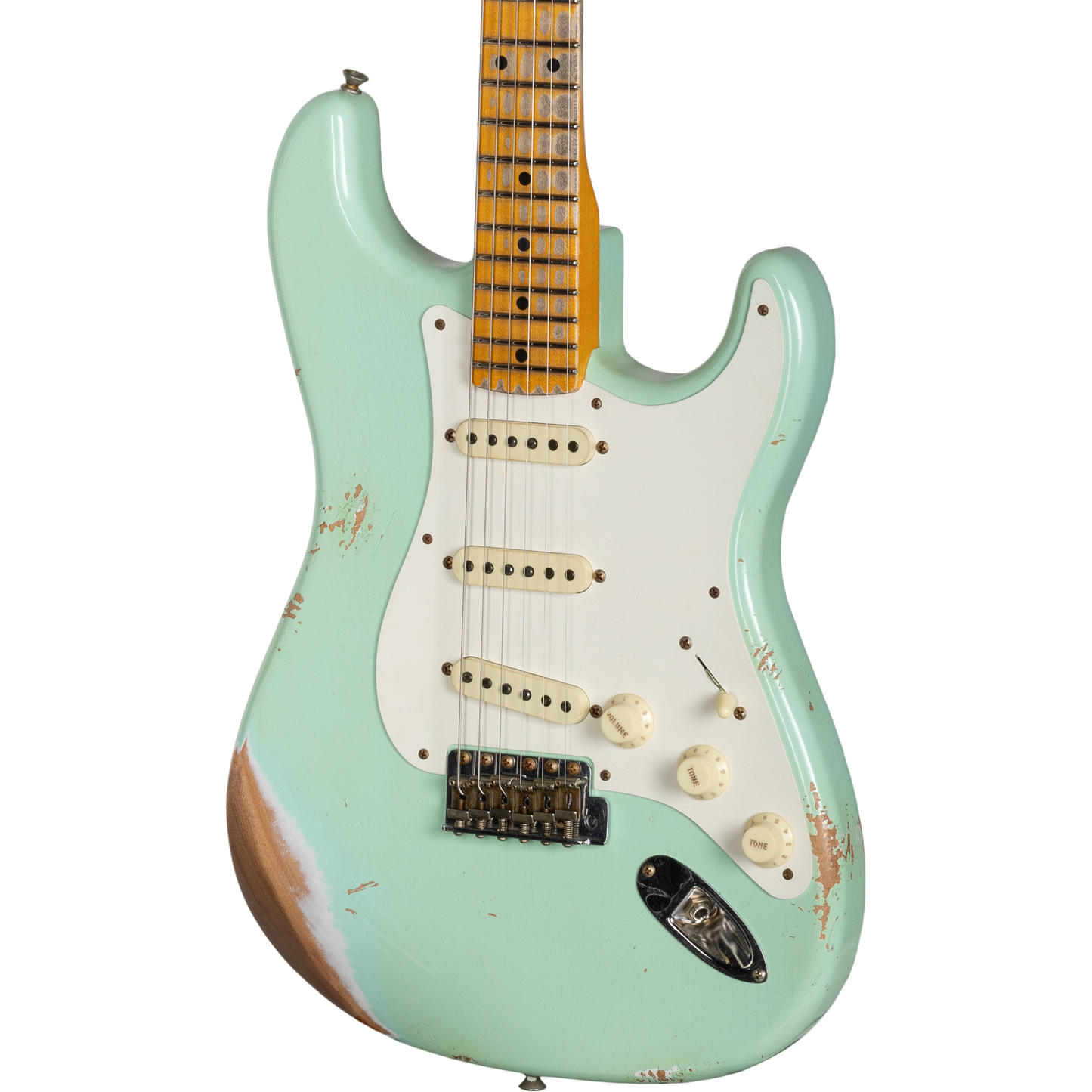 Fender Custom Shop 1957 Heavy Relic Stratocaster - Aged Surf Green