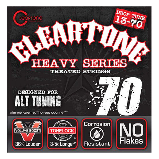 Cleartone Monster Heavy Series Nickel-Plated Drop C Electric Guitar Strings