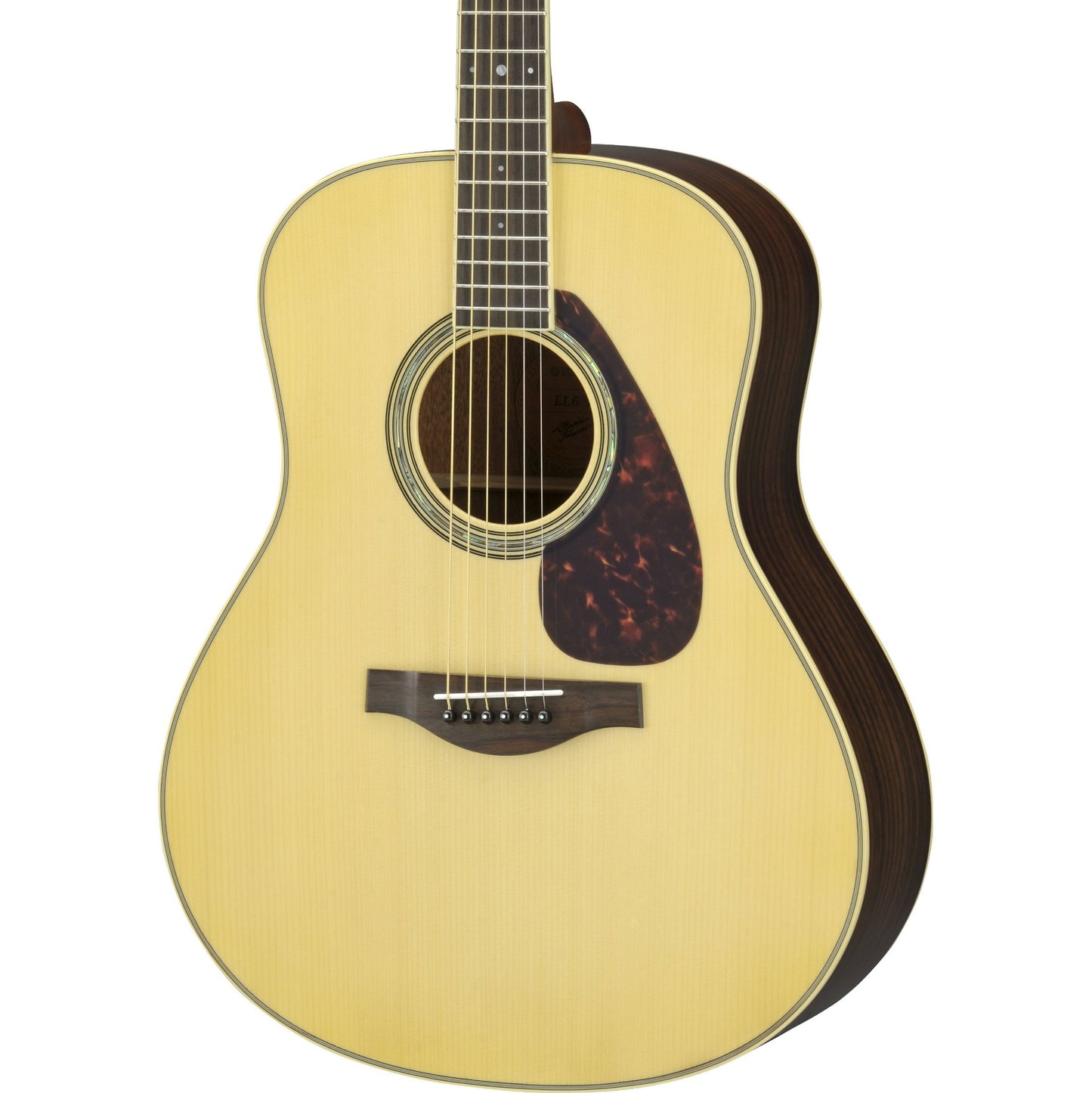 Yamaha LL6ARE Dreadnought Body Acoustic Guitar - Natural