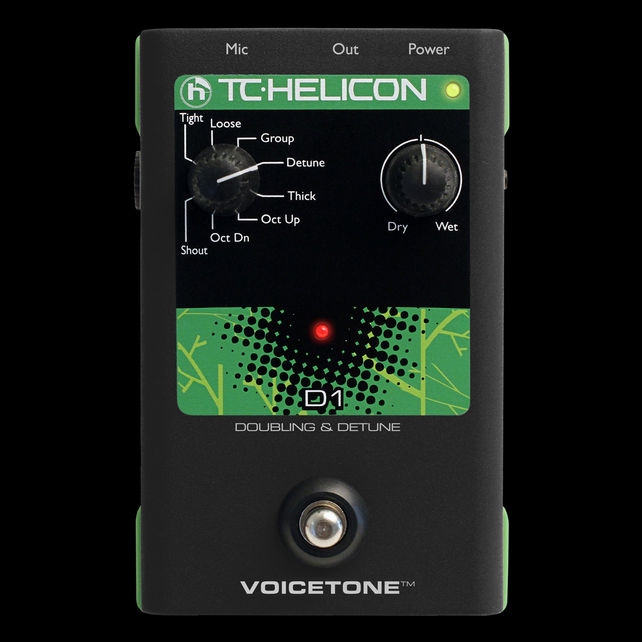 TC Helicon VoiceTone D1 Doubling & Detune Pedal