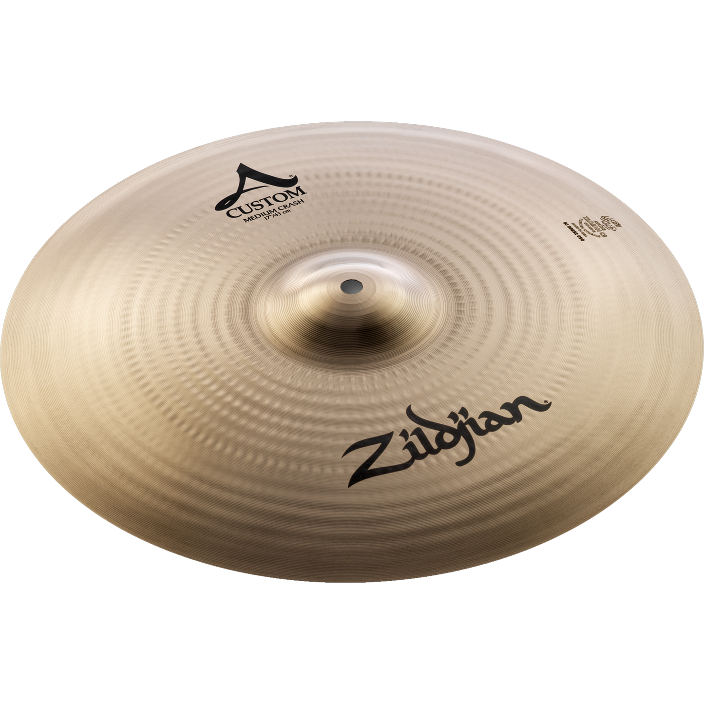 Zildjian 17” A Custom Medium Crash Cymbal