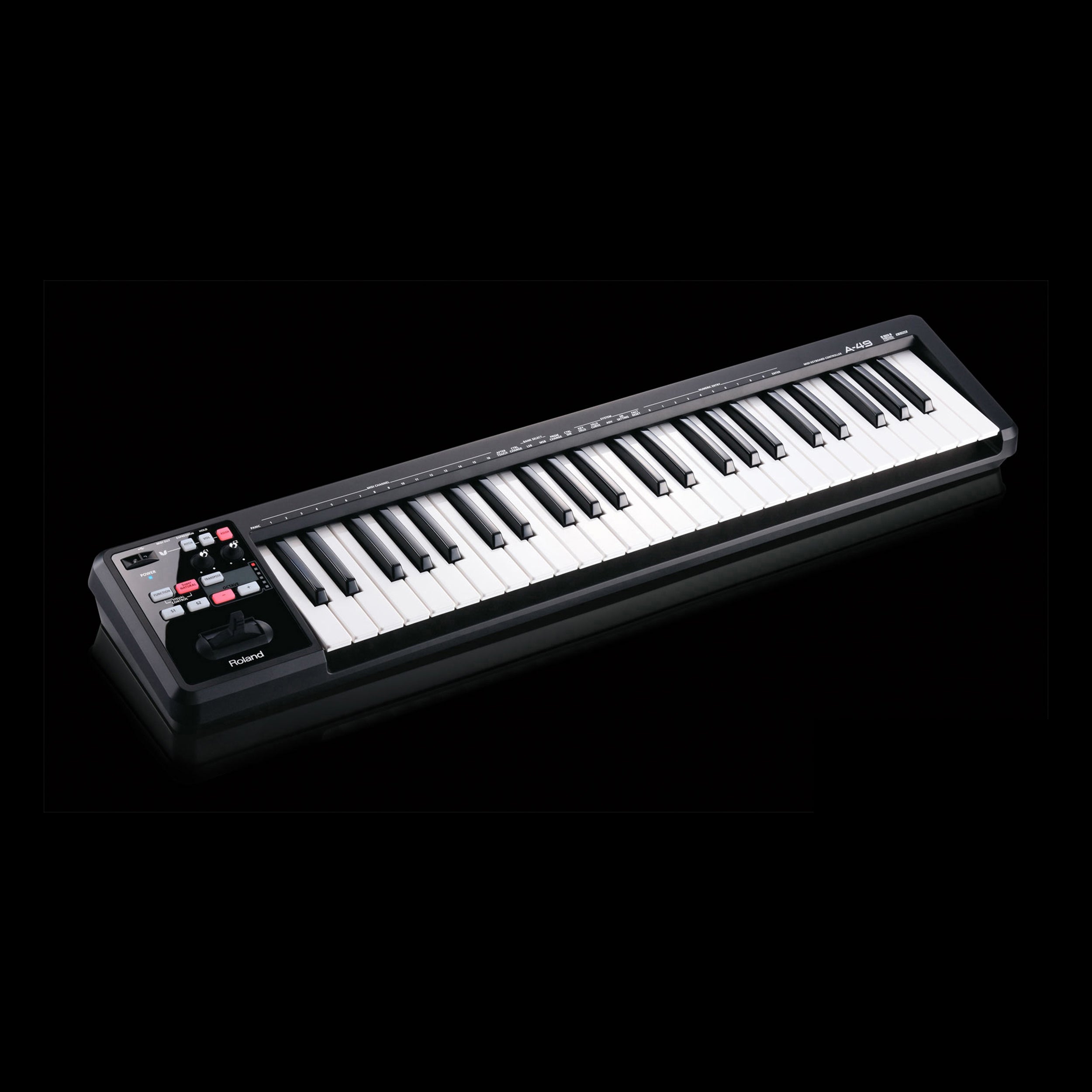 Roland A49BK 49-Key MIDI Keyboard Controller in Black – Alto Music