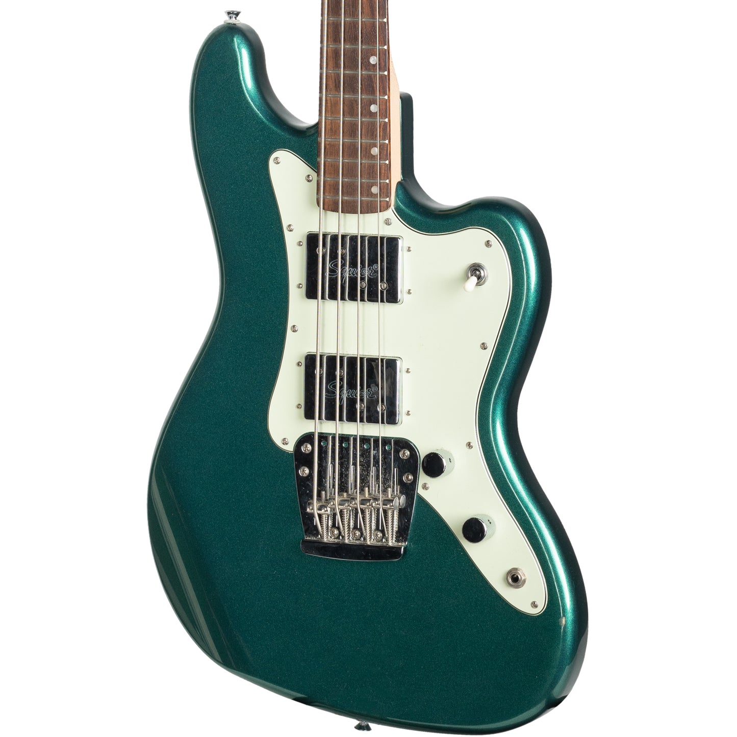 Squier Paranormal Rascal Bass HH - Laurel Fingerboard, Sherwood Green