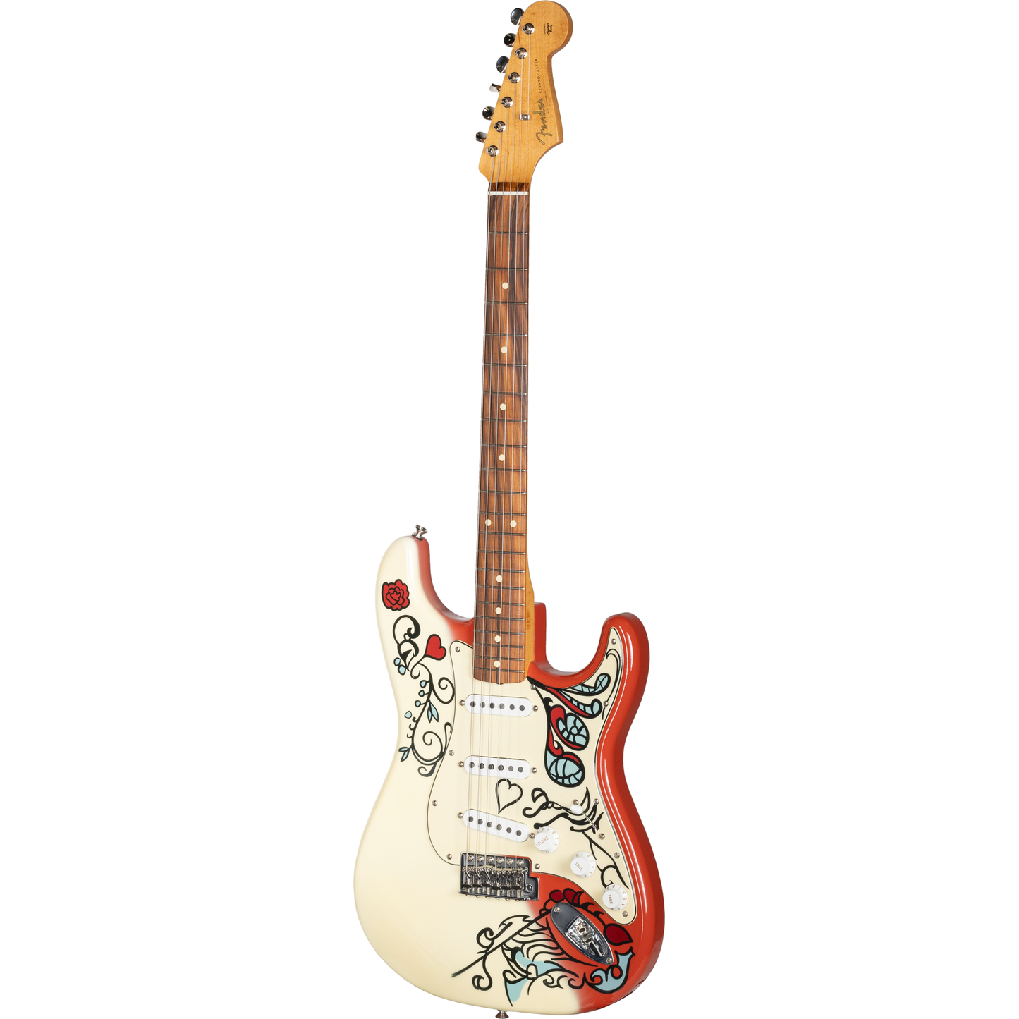 Fender Jimi Hendrix Monterey Stratocaster - Printed Monterey Artwork