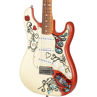 Fender Jimi Hendrix Monterey Stratocaster - Printed Monterey Artwork