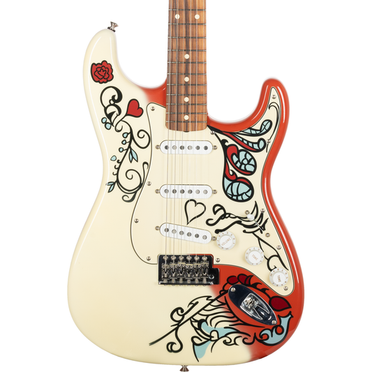 Fender Jimi Hendrix Monterey Stratocaster - Printed Monterey Artwork