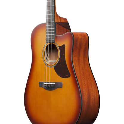 Ibanez AAD50CELG Advanced Acoustic Series Acoustic Electric Guitar, Natural Low Gloss