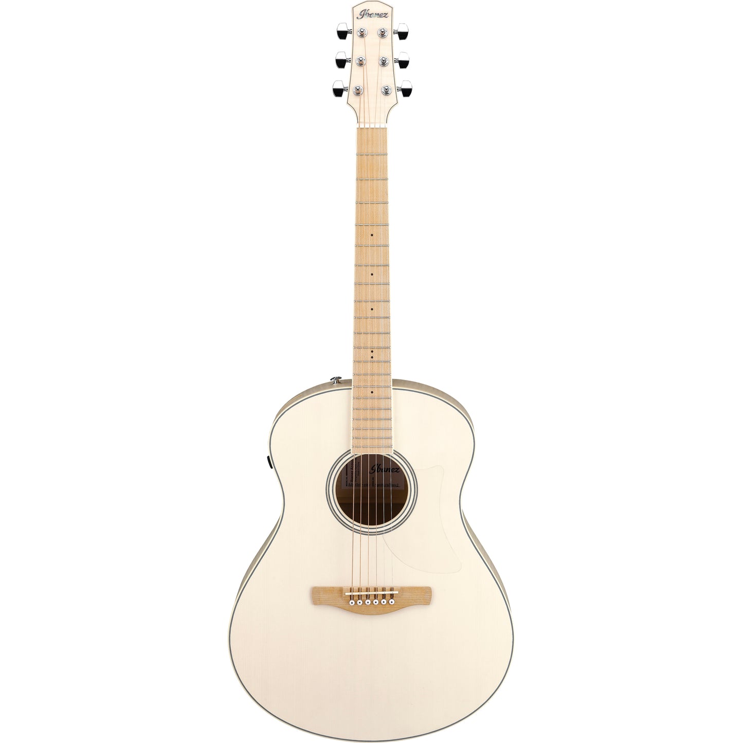 Ibanez AAM370EOAW Open Pore Acoustic Electric Guitar, Antique White