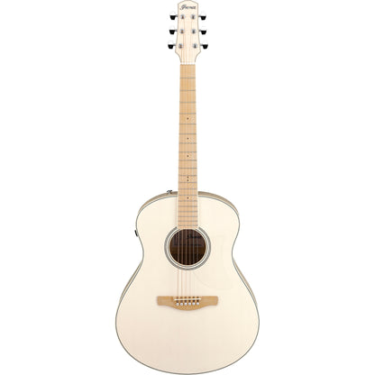 Ibanez AAM370EOAW Open Pore Acoustic Electric Guitar, Antique White