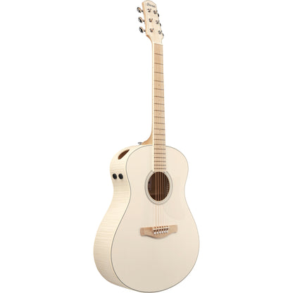 Ibanez AAM370EOAW Open Pore Acoustic Electric Guitar, Antique White