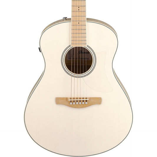 Ibanez AAM370EOAW Open Pore Acoustic Electric Guitar, Antique White