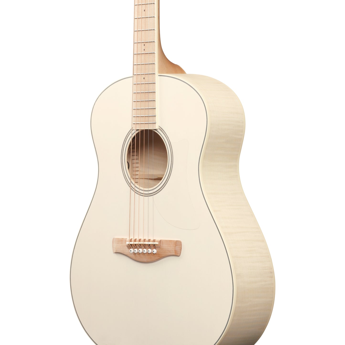 Ibanez AAM370EOAW Open Pore Acoustic Electric Guitar, Antique White