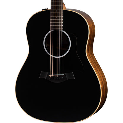 Taylor AD17e Black Top American Dream Acoustic Electric Guitar, Torrefied Spruce