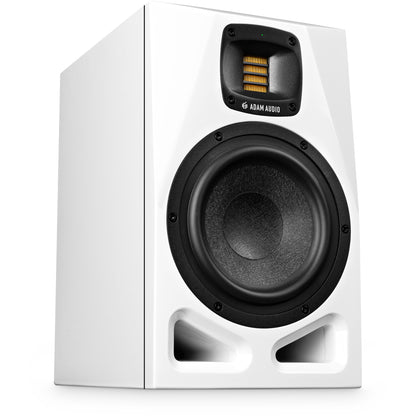 Adam Audio A7V Limited Edition White 7” Powered Studio Monitor, Single