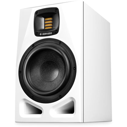 Adam Audio A7V Limited Edition White 7” Powered Studio Monitor, Single