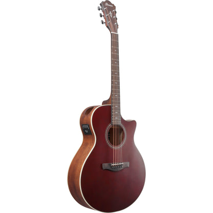 Ibanez AE100BUF AE Acoustic Electric Guitar, Burgundy Flat