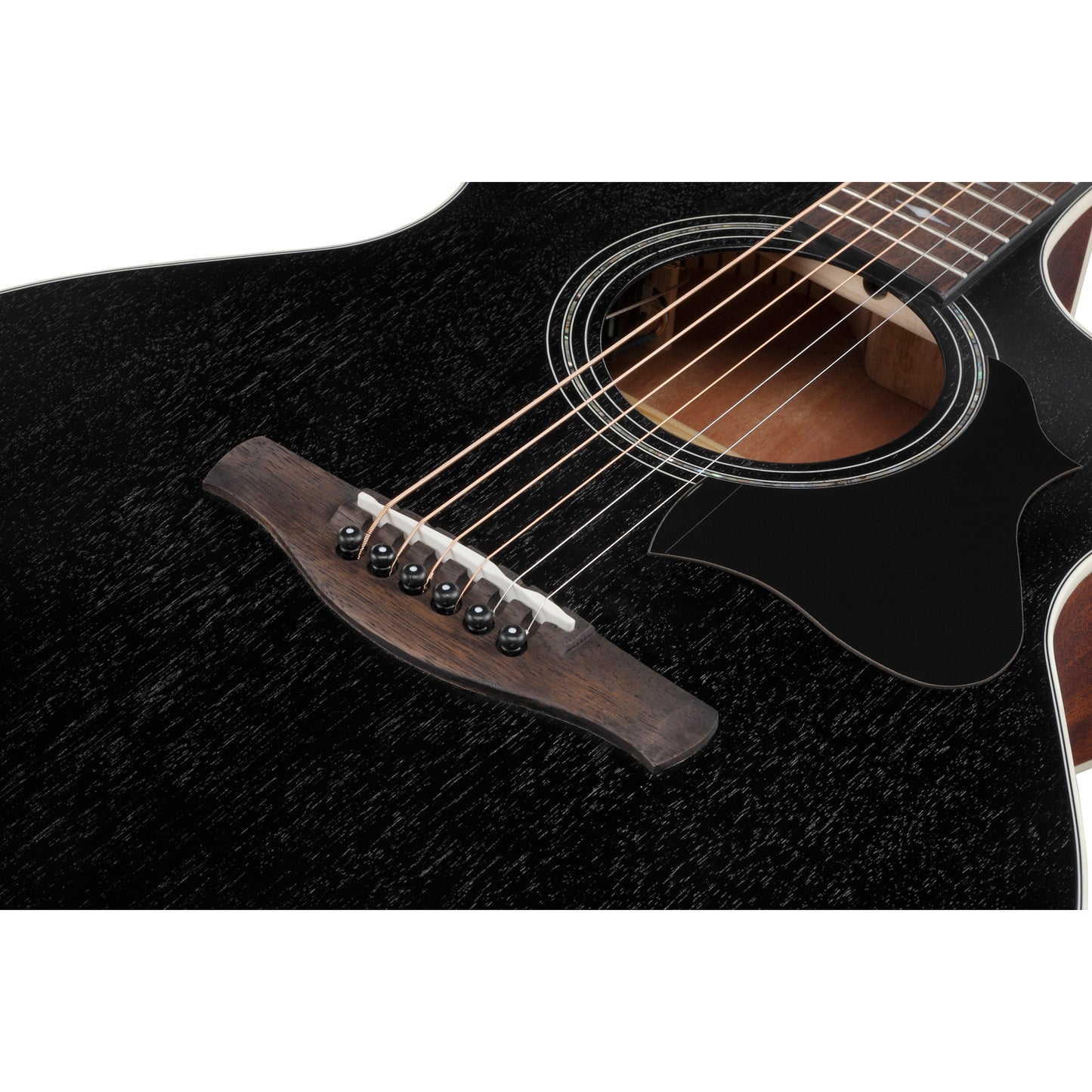 Ibanez AE140WKH AE Acoustic Electric Guitar, Weathered Black Open Pore